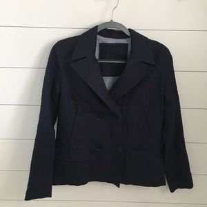 Lacoste Navy Blue Blazer NWT Size 6 or 38EU